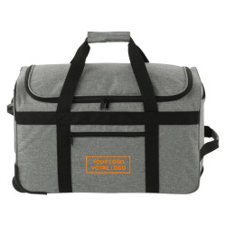 Graphite Recycled Wheeled Duffle