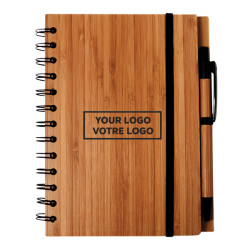 Syracuse Bamboo Cover Notebook