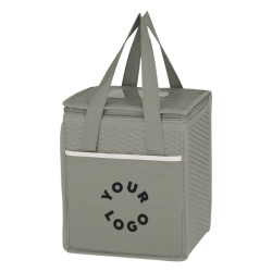 Wave Design Nonwoven Cooler Lunch Bag