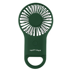 Rechargeable Handheld Fan with Carabiner