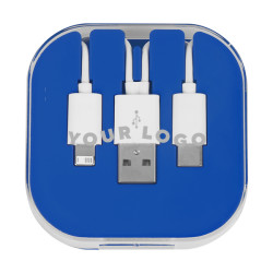 3-in-1 Charge Cable with Phone Stand