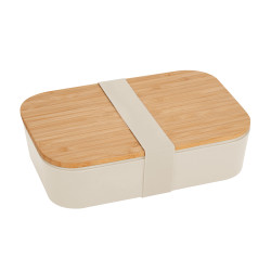 Boîte à lunch en fibre de bambou avec planche à découper