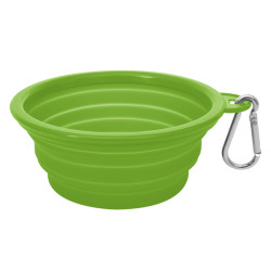 Collapsible Pet Bowl – Green Confetti - Be Made