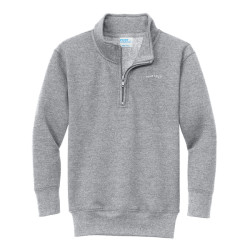 Port & Company® Youth Core Fleece 1/4-Zip Pullover Sweatshirt