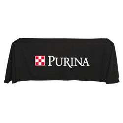 6' Flat 4-Sided Table Cover