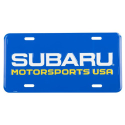 SMSUSA Blue License Plate