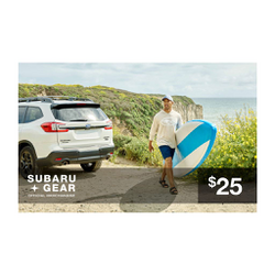$25 Subaru Gear Gift Card