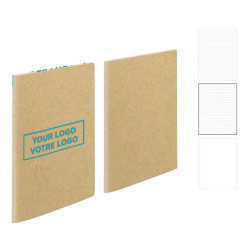 Medio Centre Sewn with Smooth Cardboard & Lined Paper
