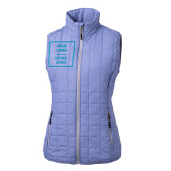 Cutter & Buck Rainier Women's PrimaLoft Eco Insulated Full Zip Puffer Vest