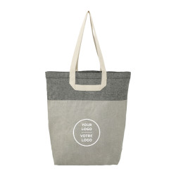 Recycled Cotton U-Handle Book Tote