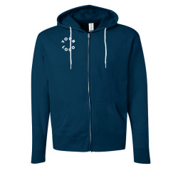 Independent Trading Company® Unisex Lightweight Full-Zip Hooded Sweatshirt
