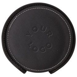 Domanda Leather 4-Coaster Set
