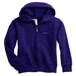 JERZEES® Youth NuBlend® Full-Zip Hooded Sweatshirt
