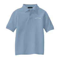 Youth Port Authority® Silk Touch Polo
