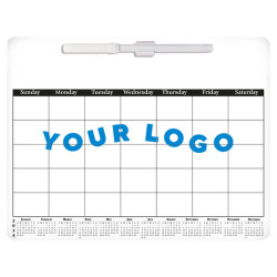 Dry-Erase Calendar with Magnets