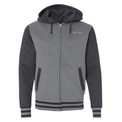 Independent Trading Company® Unisex Heavyweight Varsity Full-Zip Hooded Sweatshirt