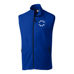 Clique® Men’s Summit Full-Zip Microfleece Vest
