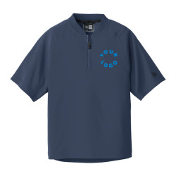 Youth New Era® Cage Short Sleeve 1/4 Zip Shirt