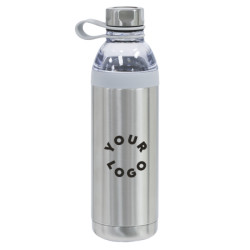 20 oz. Dual-Opening Stainless Steel Water Bottle