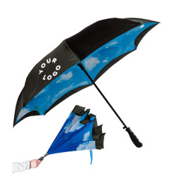 The Rebel Auto-Close Inverted Umbrella