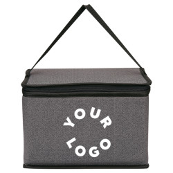 Heathered Nonwoven Cooler Lunch Bag