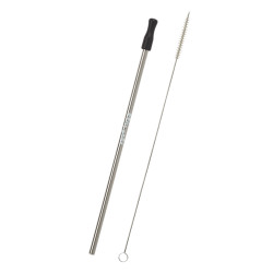 Stainless Steel Straw and Cleaning Brush