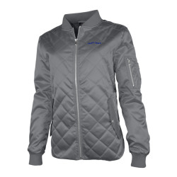 Charles River® Women's Quilted Boston Flight Jacket