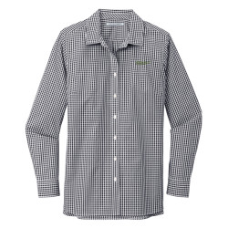 Womens Port Authority® Gingham Easy Care Shirt