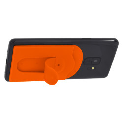 Silicone Vent Phone Wallet with Stand