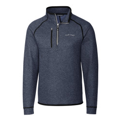 Cutter & Buck® Men’s Mainsail Sweater-Knit 1/2-Zip Pullover Jacket