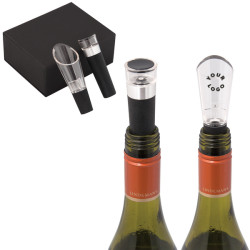 El Cassico Wine Pourer & Stopper Gift Set