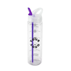32 oz. Water Bottle with Flip-Up Spout & Hydration Marks