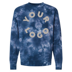 Independent Trading Company® Unisex Midweight Tie-Dyed Sweatshirt