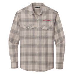 Port Authority® Men's Long Sleeve Ombre Plaid Shirt