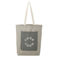 Recycled Cotton Pocket Tote Bag
