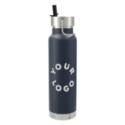 25 oz. Thor Copper Vacuum-Insulated Water Bottle with Straw Lid