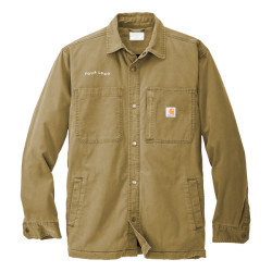 Carhartt® Men’s Rugged Flex® Fleece-Lined Shirt Jacket
