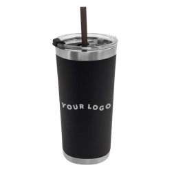 18 oz. Stainless Steel Insulated Straw Tumbler