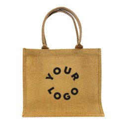 Coco Woven Linen Tote Bag