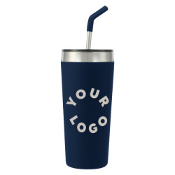 20 oz. Faye Vacuum Tumbler with Stainless Steel Straw