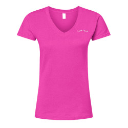 Tultex® Women's Fine Jersey V-Neck T-Shirt