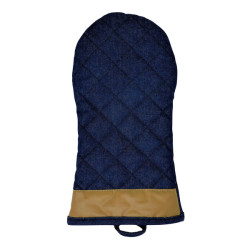 Lindstrom Quilted Oven Mitt w/Vegan Leather