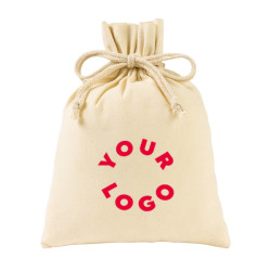 Medium Eco-conscious Canvas Drawstring Gift Bag